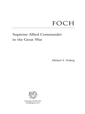 cover image of Foch